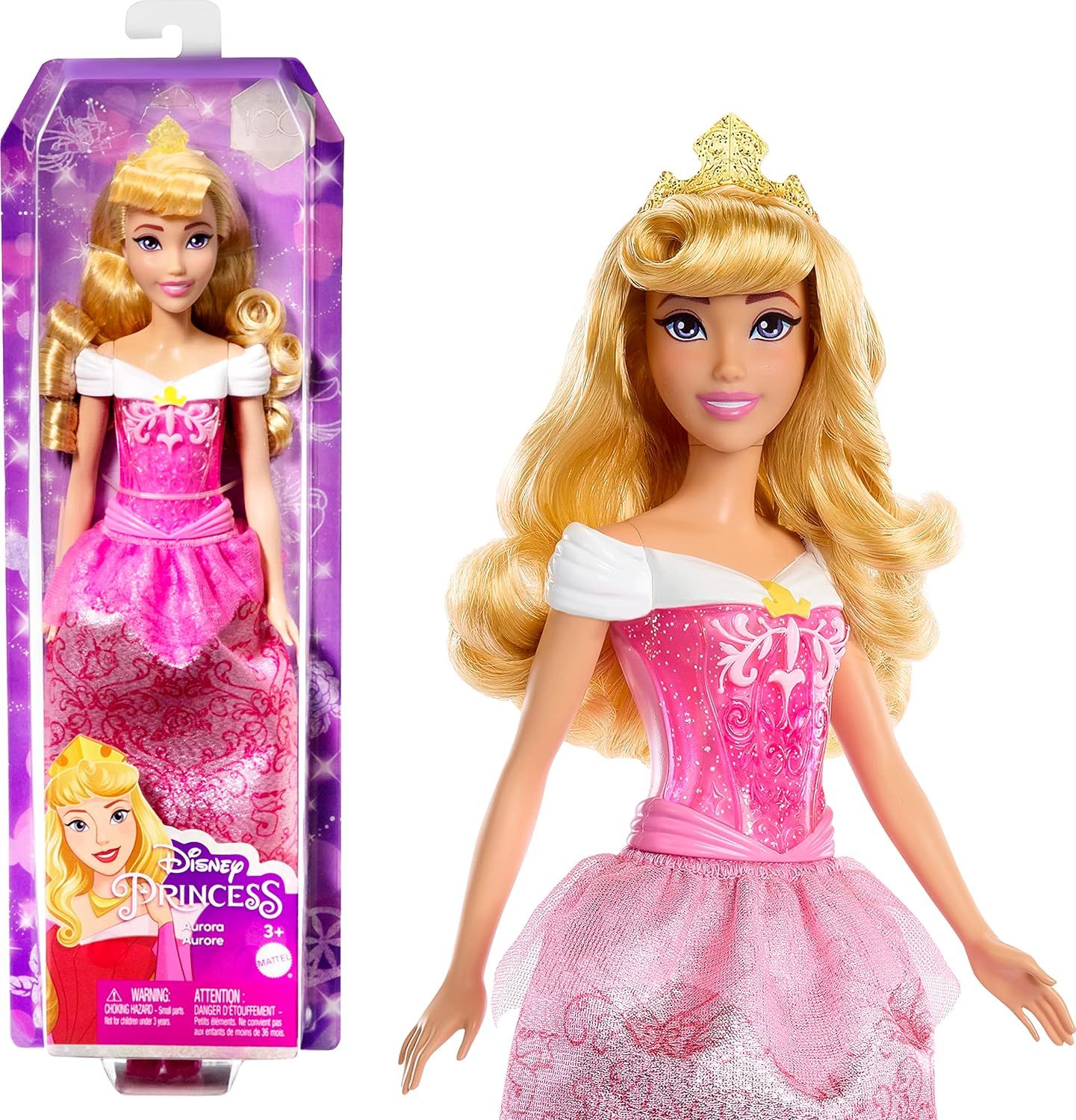 Модная кукла и аксессуары Disney Princess Aurora, игрушка, вдохновленная  фильмом Спящая красавица HLW09 - купить с доставкой по выгодным ценам в  интернет-магазине OZON (1266718670)