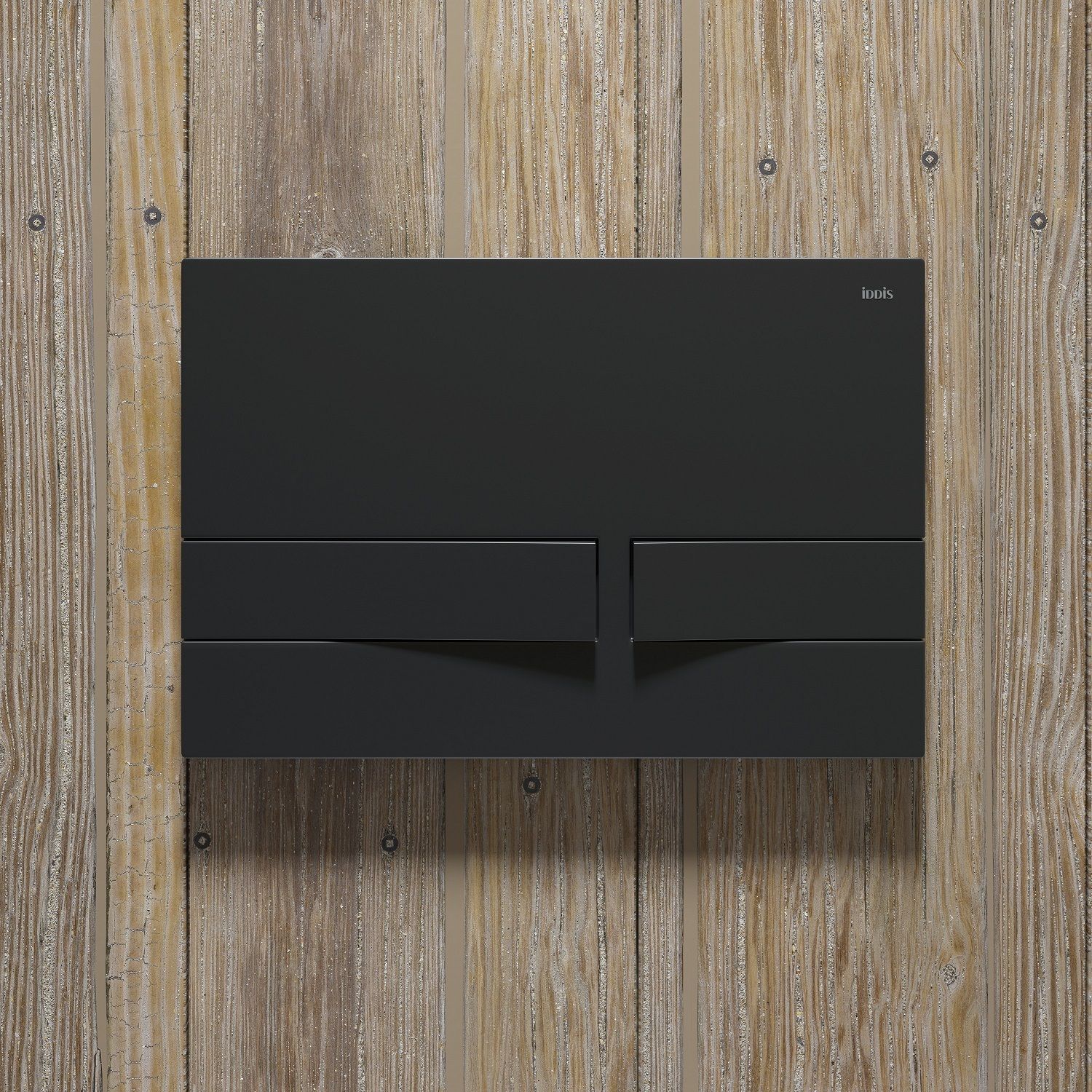 Фото товара на маркетплейсе ozon Кнопка смыва для инсталляции IDDIS, ABS-пластик, черная матовая, Unifix, UNI06MBi77