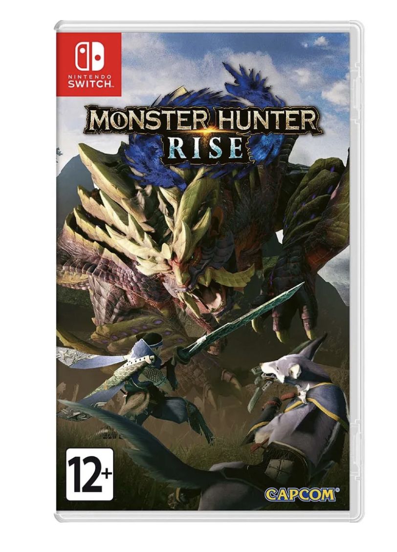 Игра Monster Hunter Rise (Nintendo Switch, картридж, Русские субтитры) -  купить по выгодной цене в интернет-магазине OZON (1271579153)