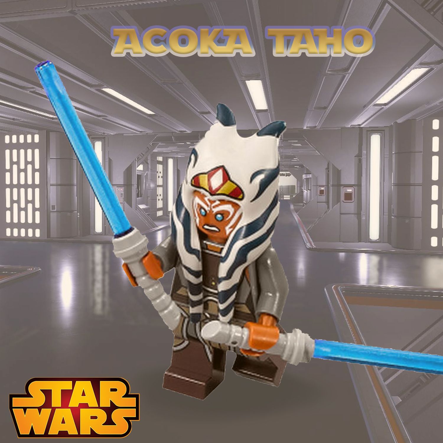 Асока Тано (Повстанцы) / Ahsoka Tano (Rebels) / Совместимая сКонструкторами  Звездные Войны Минифигурка