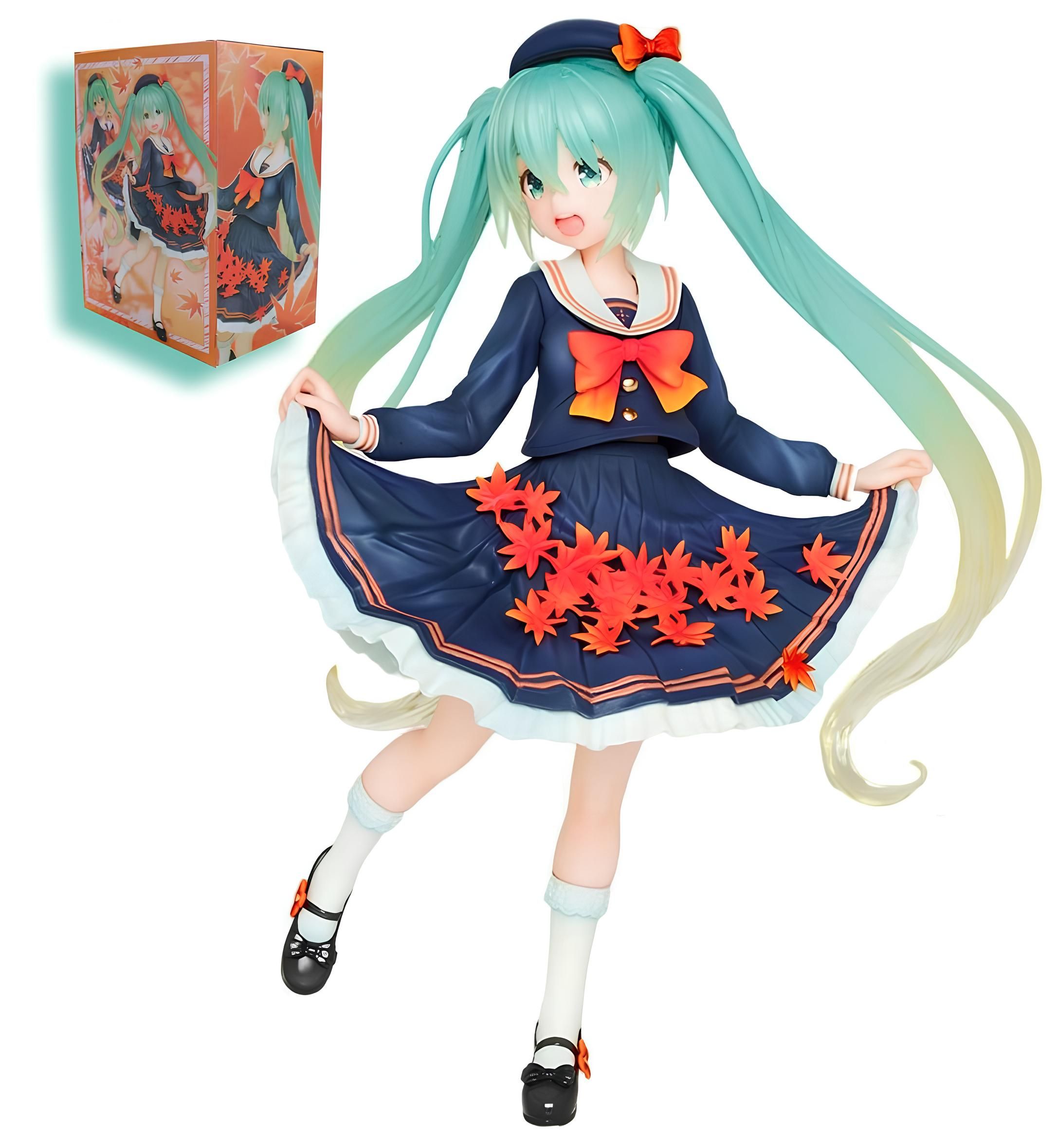 Фигурка Мику Хацунэ осенняя / Hatsune Miku Autumn clothes (19см)