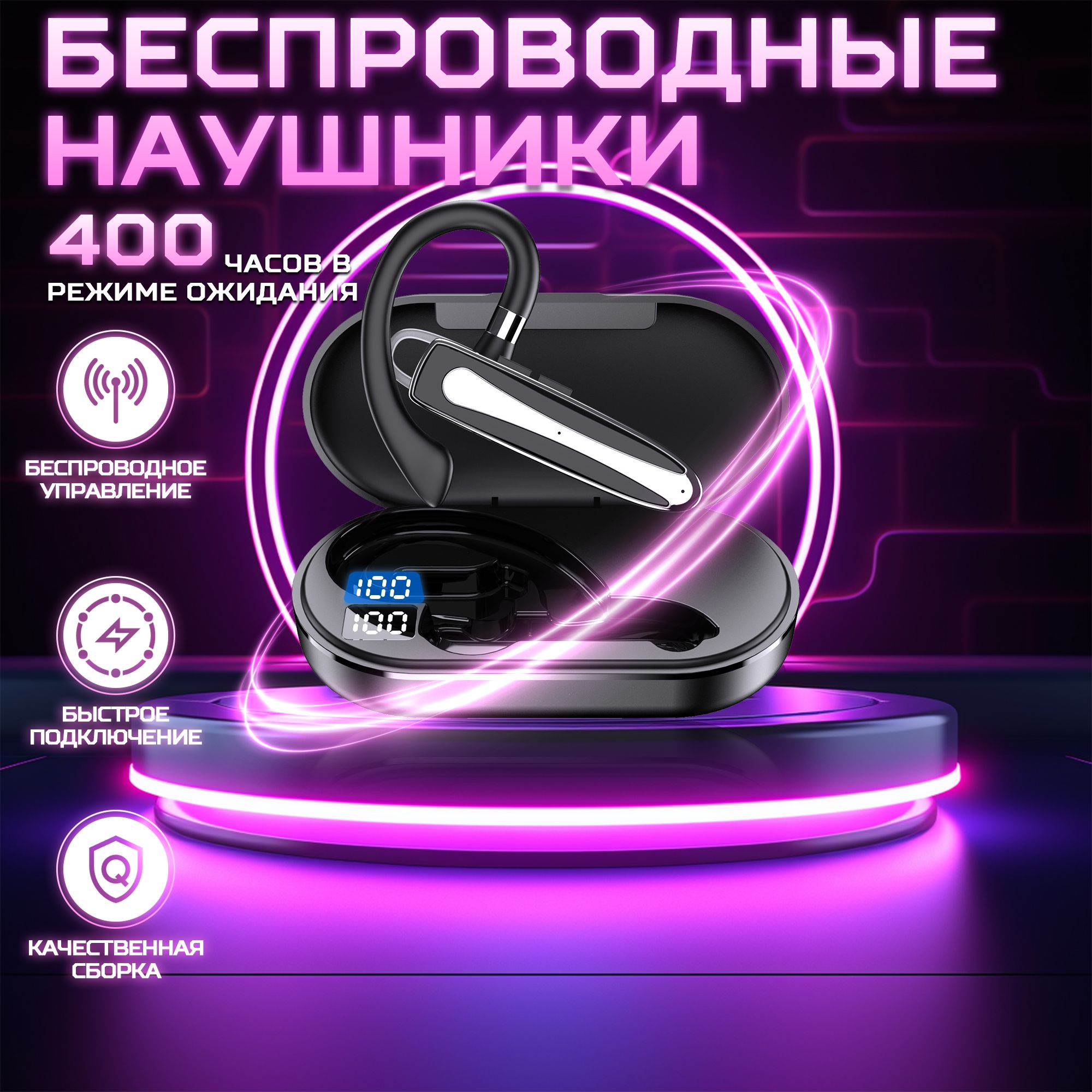 Bluetooth-гарнитура NOVALOG AX13401A - купить по выгодной цене в  интернет-магазине OZON (782894307)