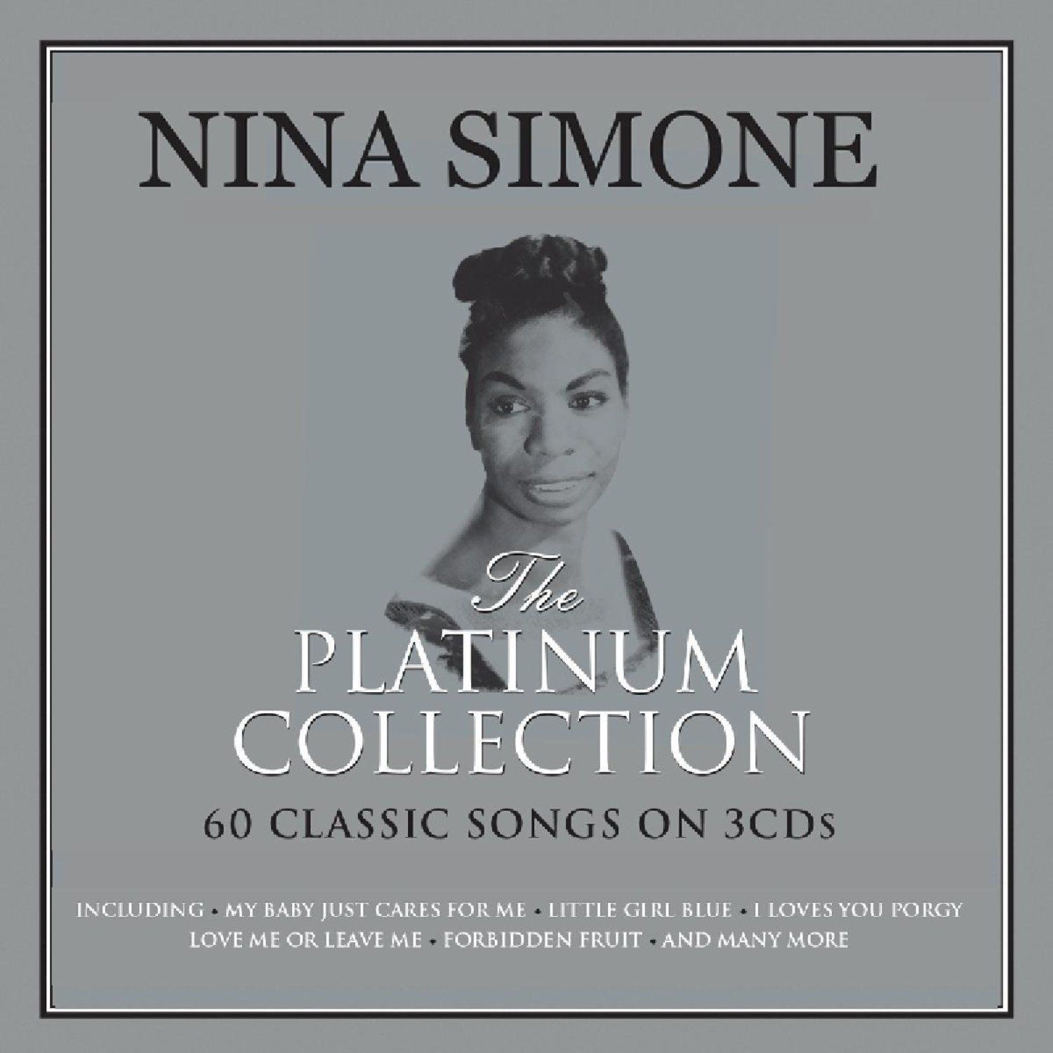 Компакт-диск Nina Simone Platinum Collection 60 Classic Songs (3CD) Нина Симон на тройном компакт-диске