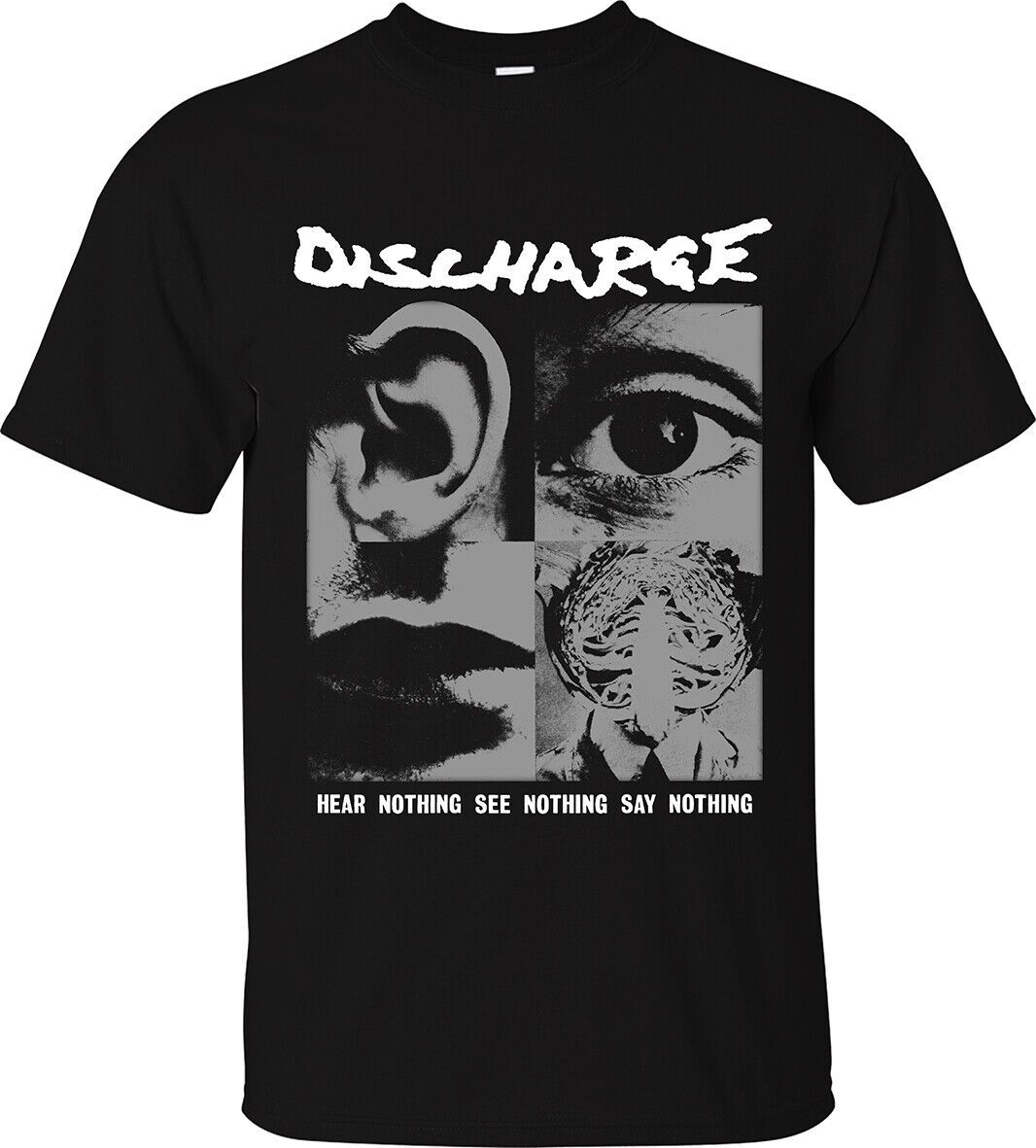 Discharge hear nothing see nothing say nothing. Hear nothing see nothing say nothing. Энди чапин. She heard nothing. Discharge sea nothing hear nothibg.