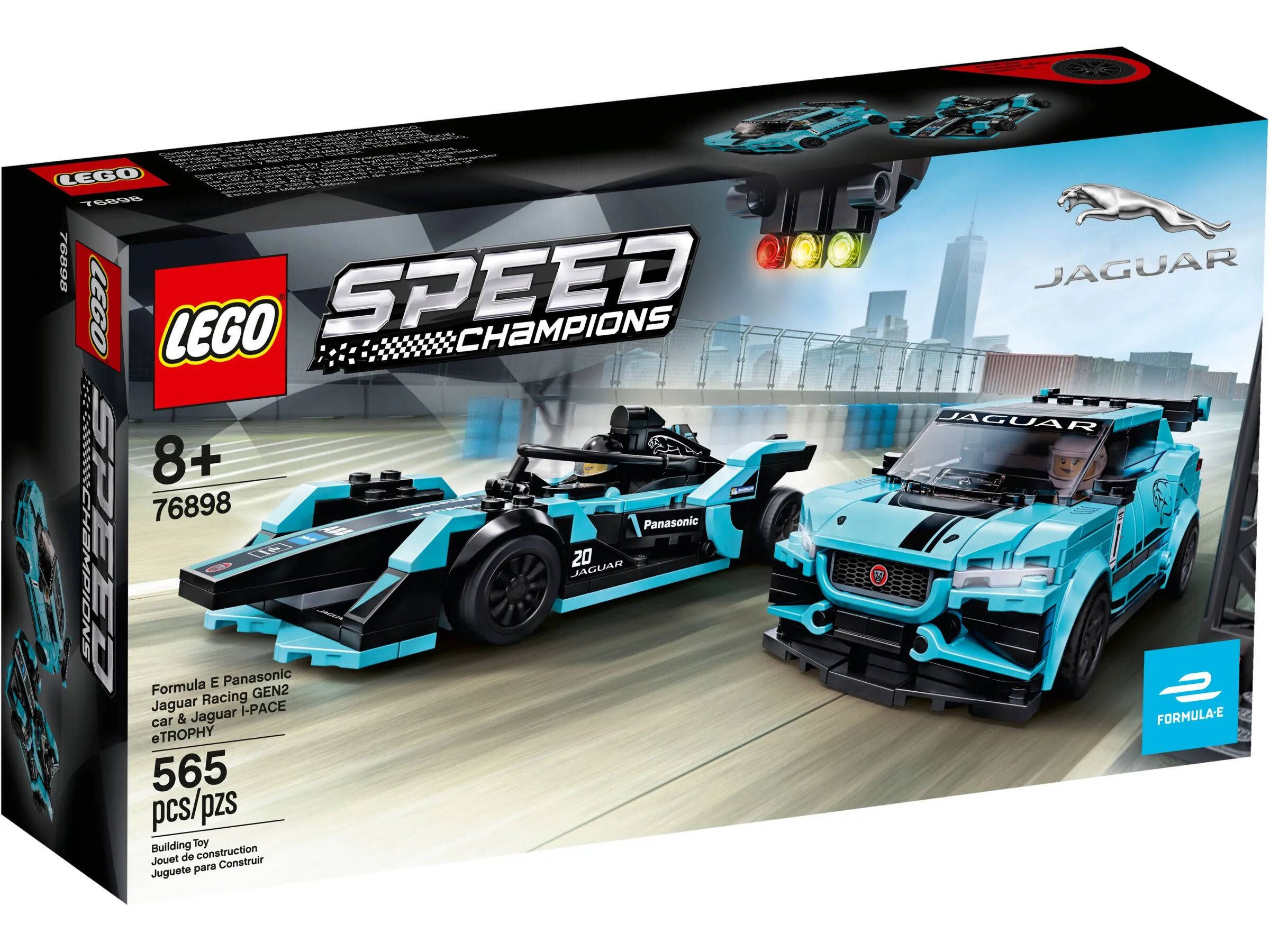 LEGO Speed Champions 76898 Formula E Panasonic Jaguar Racing GEN2 car Jaguar I PACE OZON 281780789