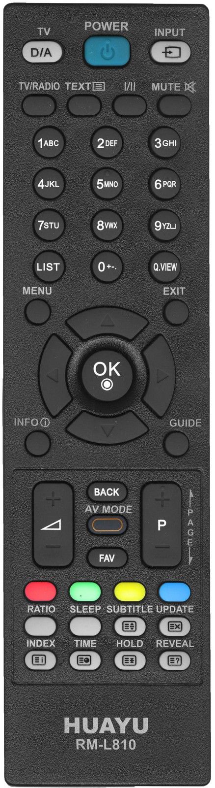 Универсальный пульт для всех телевизоров LG (RM-L810)