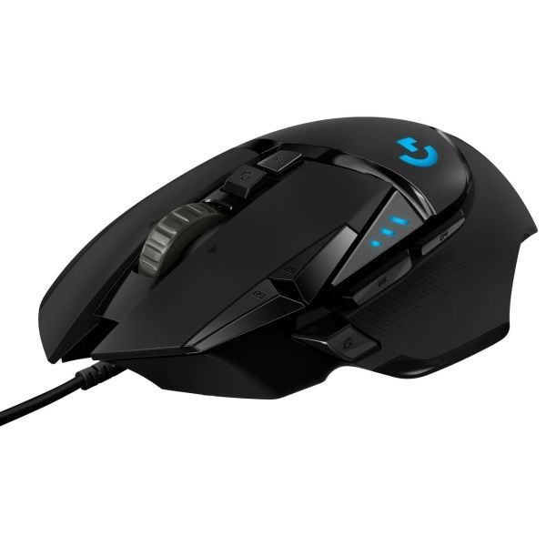 ИгроваямышьLogitechG502HERO,черный