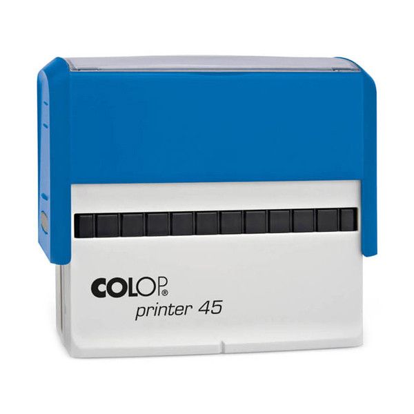 Colop Printer 45 Автоматическая оснастка для штампа (штамп 25 х 82 мм.), Синий