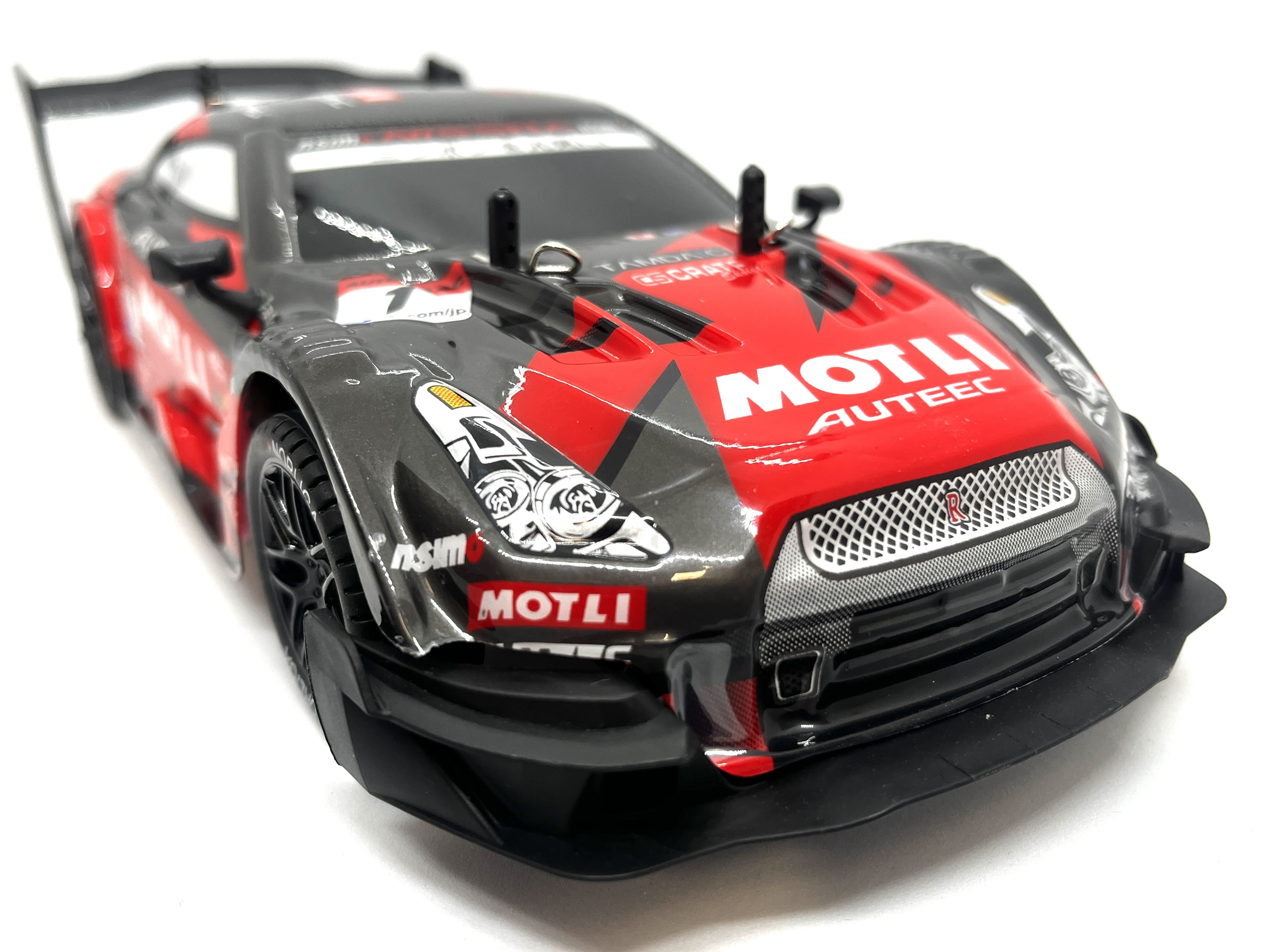 Радиоуправляемая машина для дрифта Nissan GTR R35 Nsimo 1:14 4WD 2.4g  красный