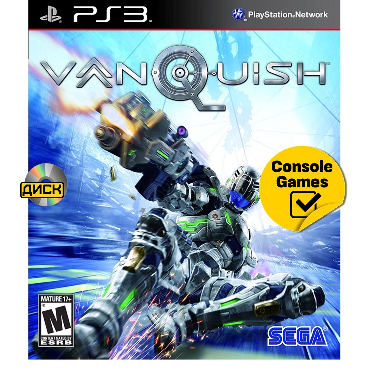 PS3 Vanquish. Товар уцененный