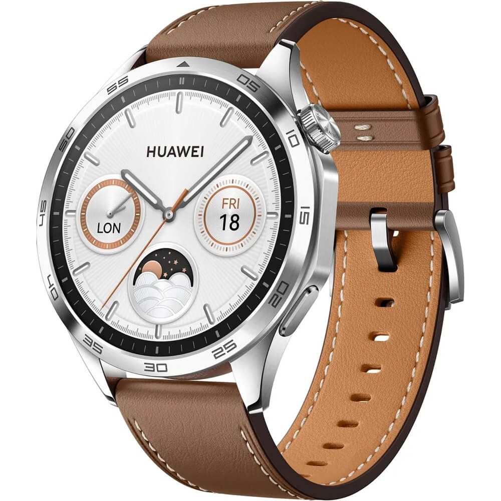 Смарт-часыHuaweiWatchGT4коричневый(55020BGX)