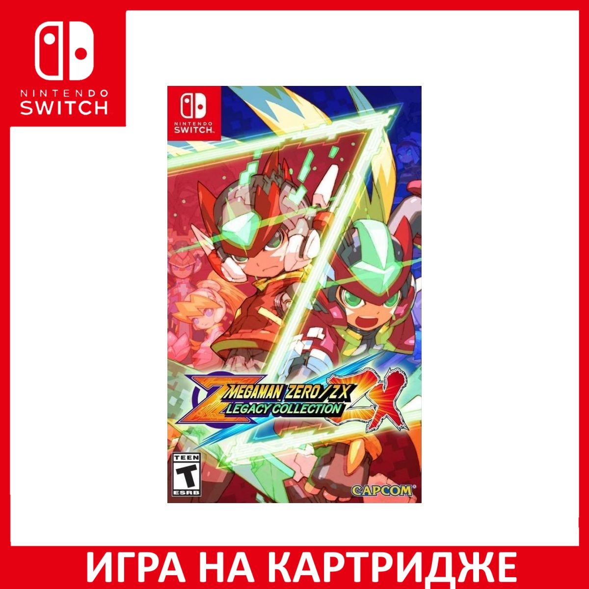 Игра Mega Man Zero/Zx Legacy Collection Switch Картридж на