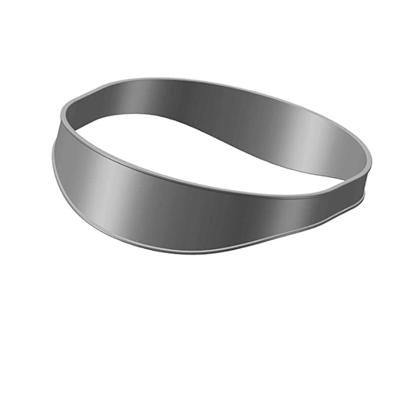 Шаблон для бритья на шее и руководство по стрижке волос, серый силикон