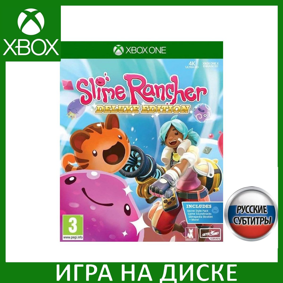 Slime Rancher Игра на Икс Бокс – купить в интернет-магазине OZON по низкой  цене