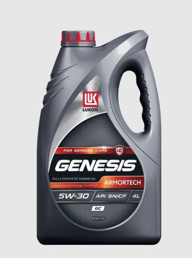 ЛУКОЙЛ (LUKOIL) genesis armortech gc 5W-30 Масло моторное, Синтетическое, 4 л