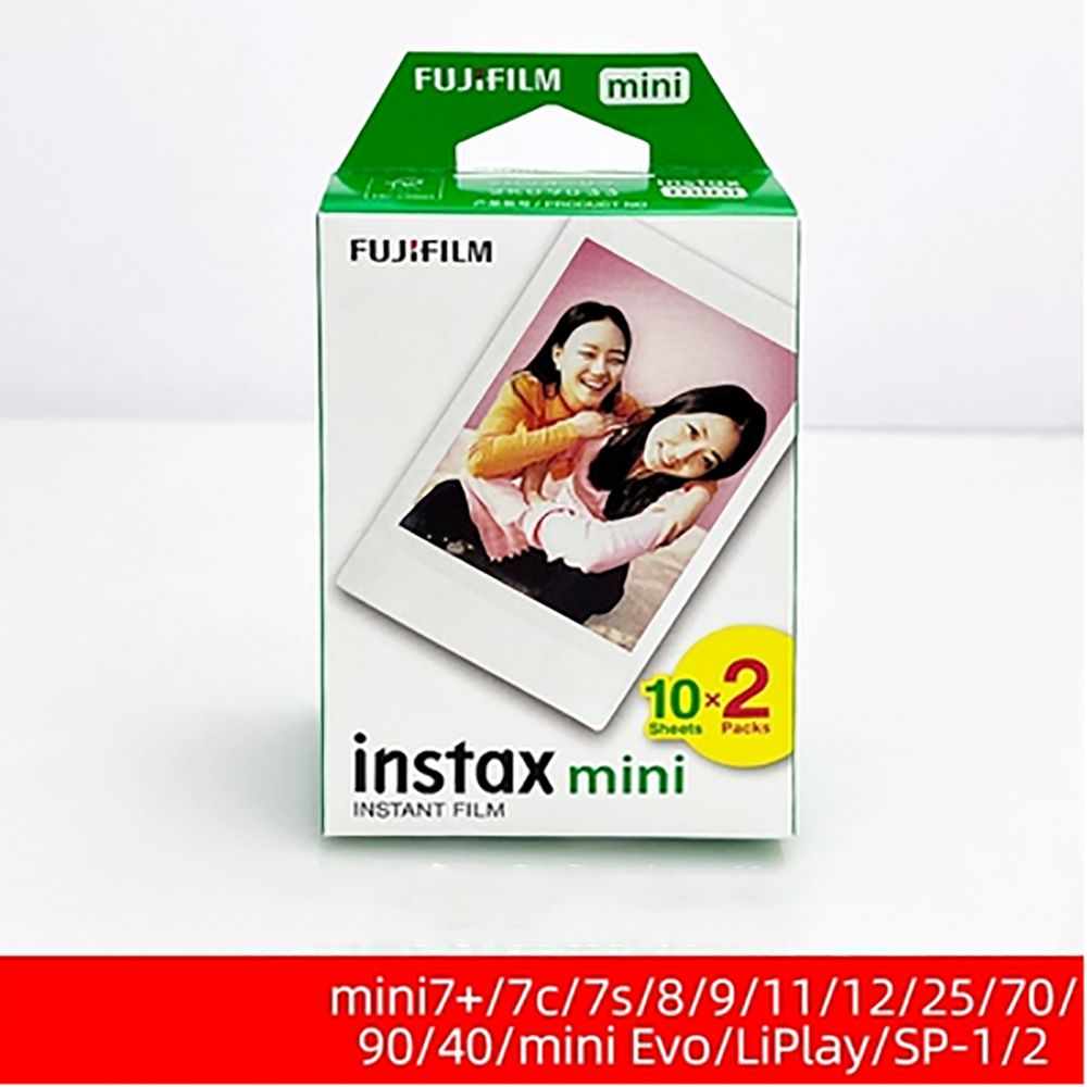 20листовфотобумагиFoxconnpolaroidсбелымикраямиMini12instaxподходитдлялайкры