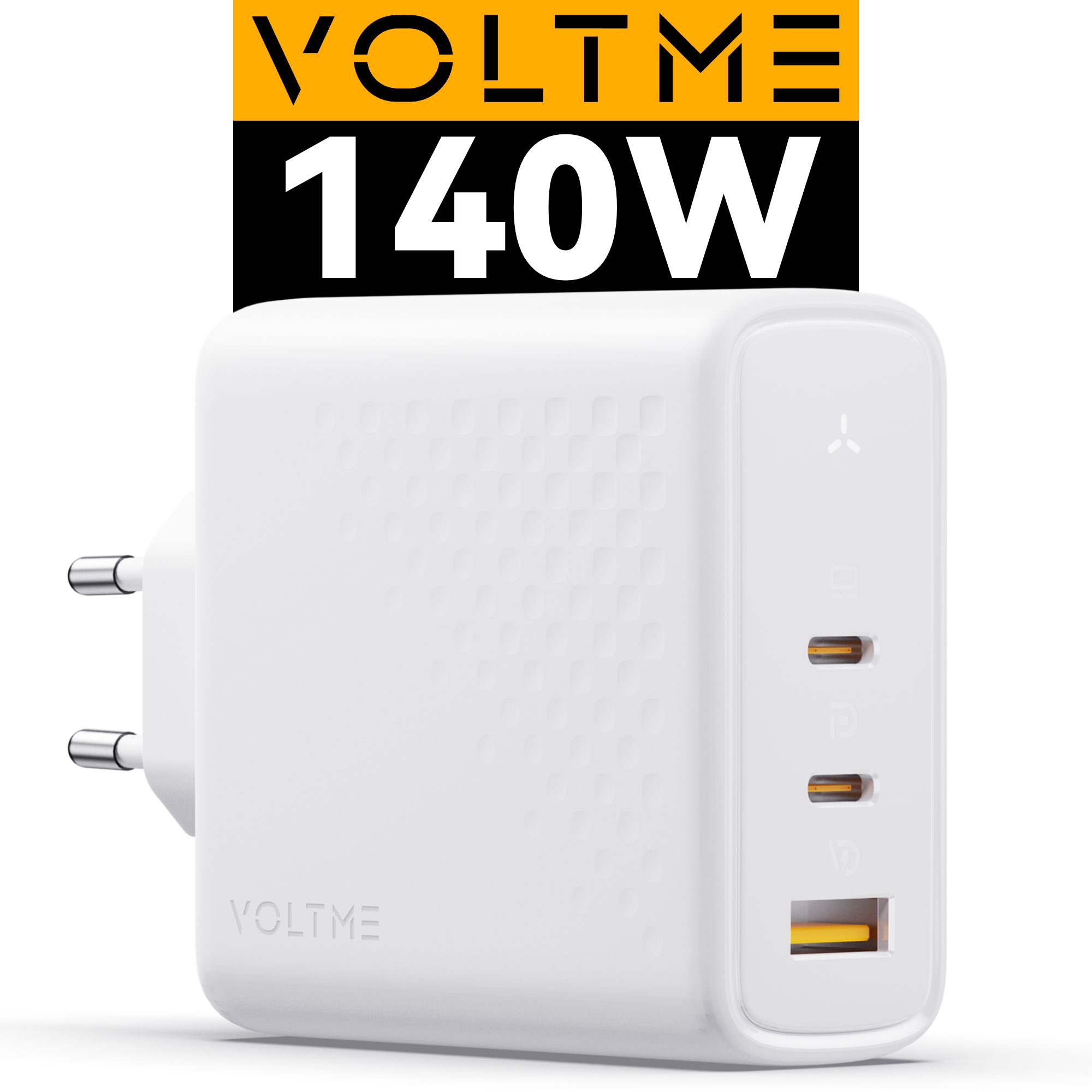 Сетевое зарядное устройство VOLTME Revo 30 Duo CA, 140 Вт, USB Type-C, USB  3.0 Type-A, Quick Charge 4, AFC (Samsung) - купить по выгодной цене в  интернет-магазине OZON (1524511554)