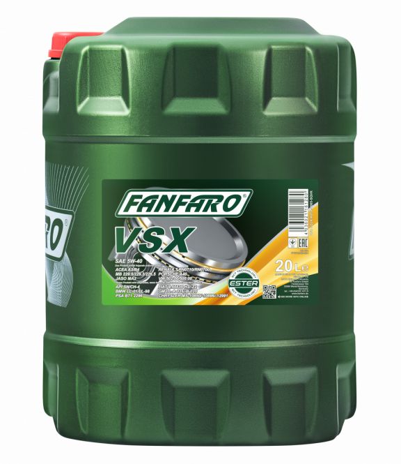 FANFARO5W-40Масломоторное,Синтетическое,20л