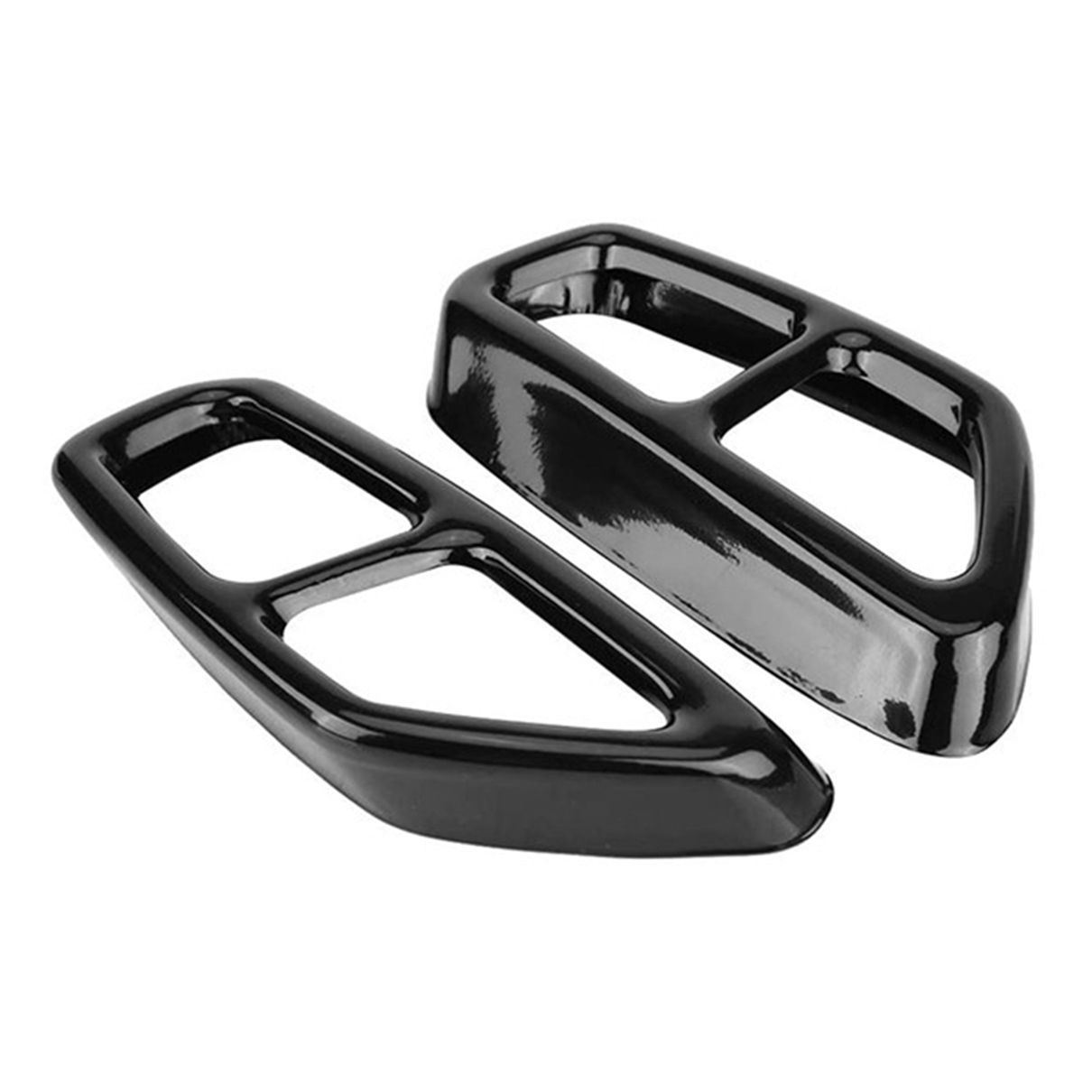 Автомобильный ABS, черная накладка на выхлопную трубу для BMW 5 серии G30 528Li 530Li 2017-2018