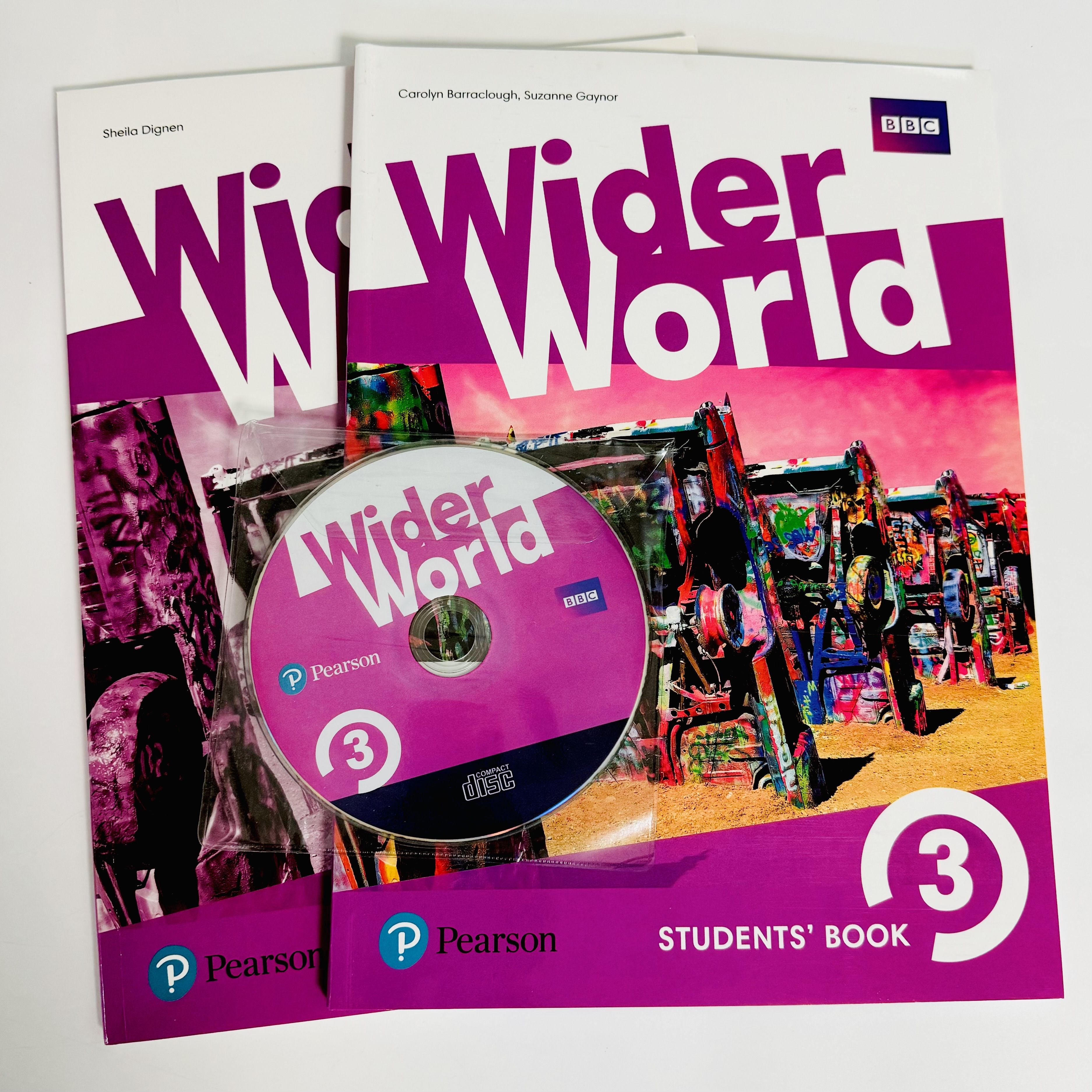 Wider World 3, Учебник - Student's Book + Рабочая Тетрадь - Workbook + Диск