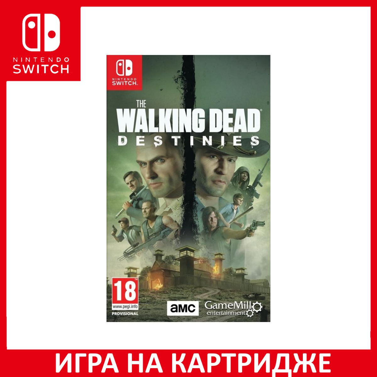 Nintendo Switch Игра The Walking Dead – купить в интернет-магазине OZON по  низкой цене