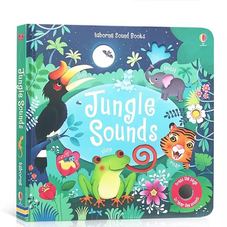 milu Jungle Sounds Usborne Children's English stories | Taplin Sam