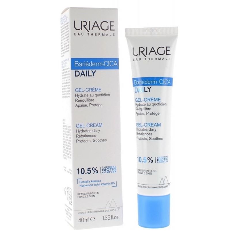 Bariederm cica крем. Uriage Bariederm cica Daily Gel Cream. Крем Uriage Bariederm cica-Cream. Урьяж Барьедерм ЦИКА Дейли гель-крем. Крем гель Урьяж для кожи лица.