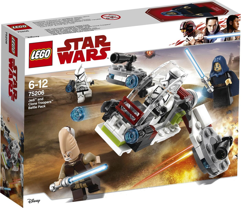 Конструктор LEGO Star Wars 75206 Боевой 