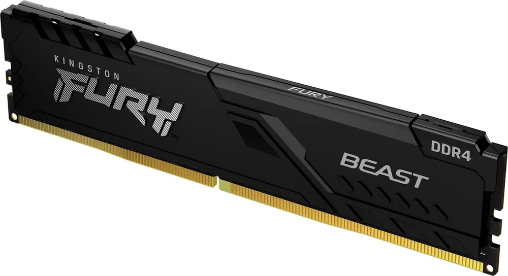 Kingston Fury Оперативная память Beast Black DDR4 3600 МГц 1x8 ГБ (KF436C17BB/8)  #1