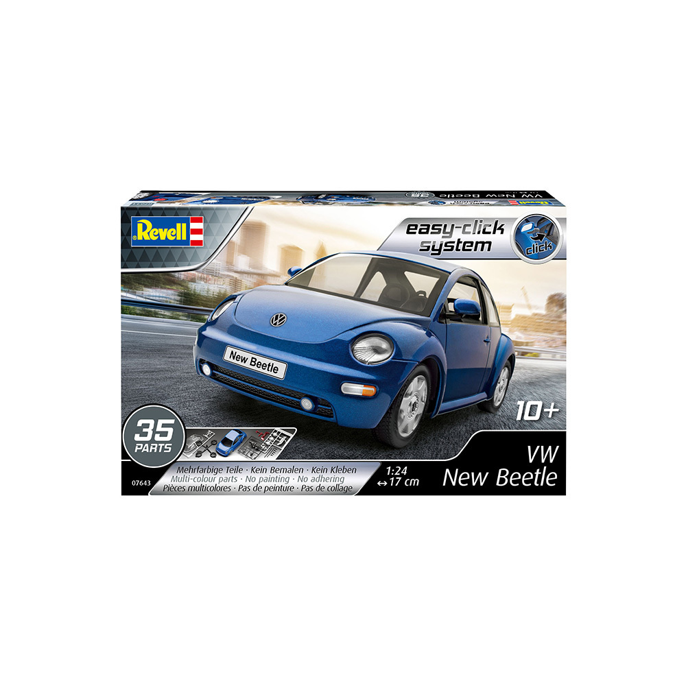 Revell 07643 Модель сборная Компактный автомобиль Фольксваген New Beetle 1/24  #1