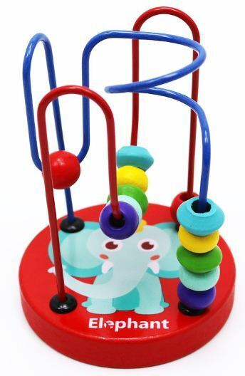 Лабиринт Серпантинка - Игрушка для малышей от 6 мес. - Монтессори - Пальчиковая игра для развития мелкой #1