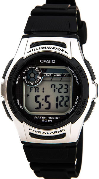 Наручные часы Casio W-213-1A — купить 