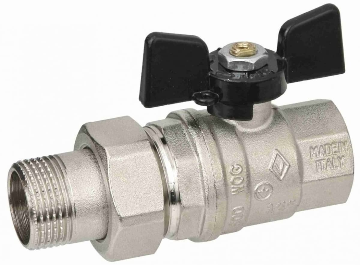 Кран шаровый с американкой Bugatti 3/4 купить по низкой цене с ...