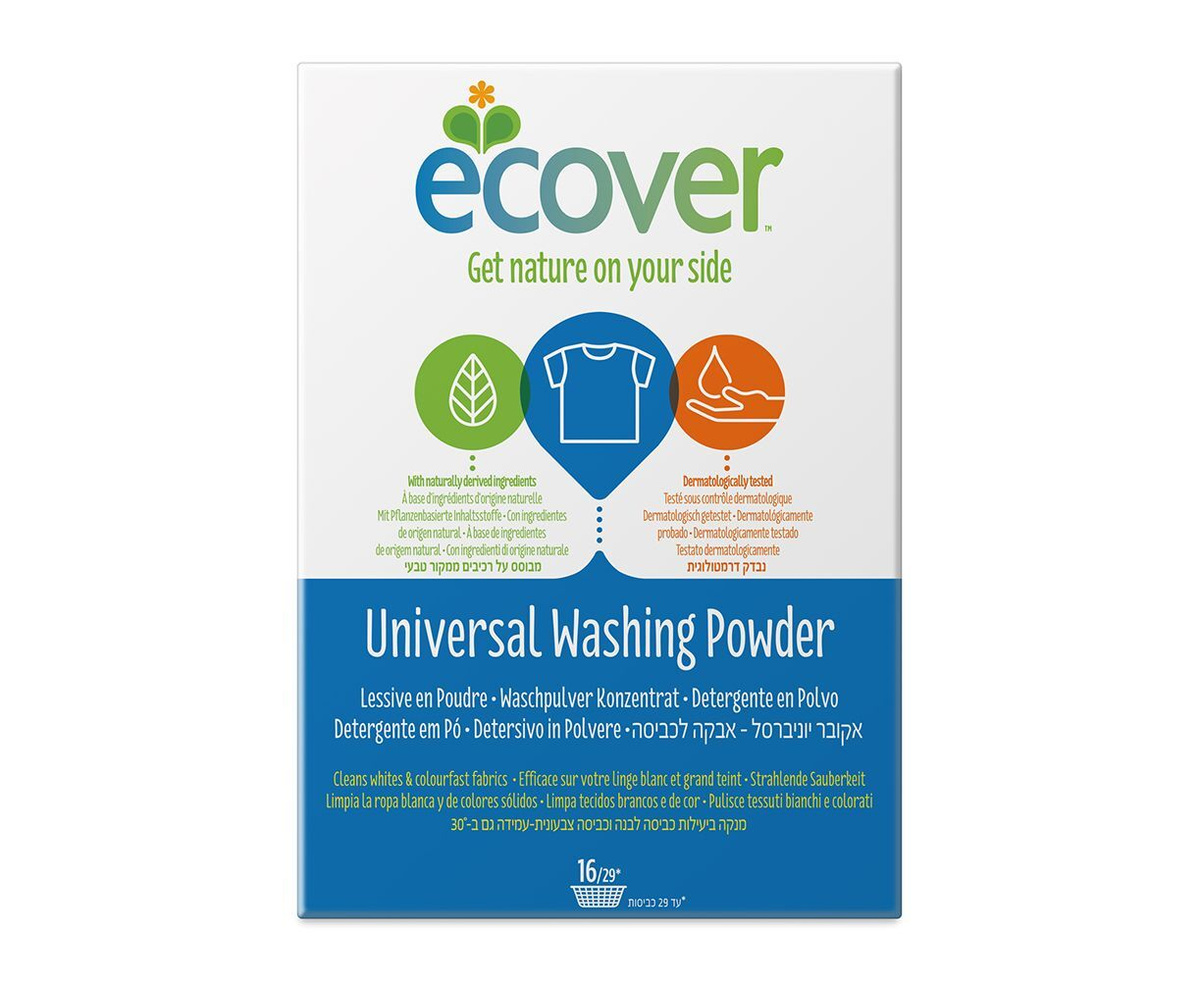 Экологический стиральный порошок-концентрат универсальный Ecover 1200 гр  #1