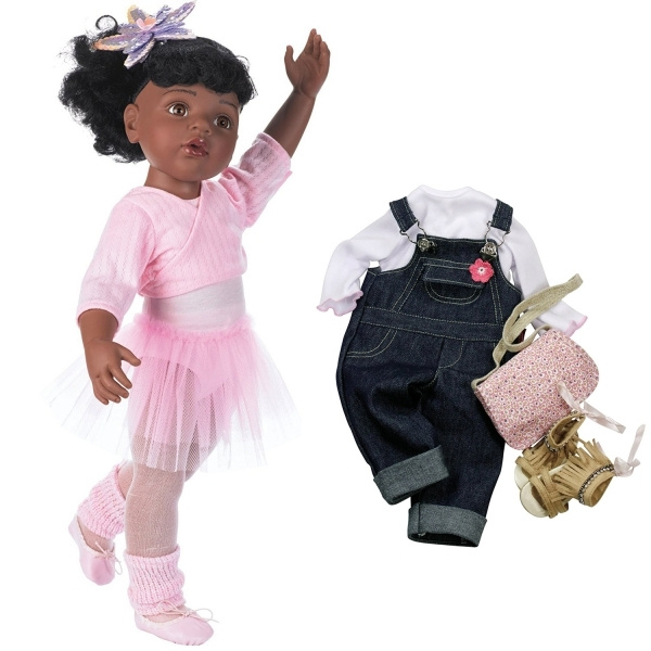 Кукла \"Ханна-балерина\" - Афро-американка, 50 см — купить в интернет ...