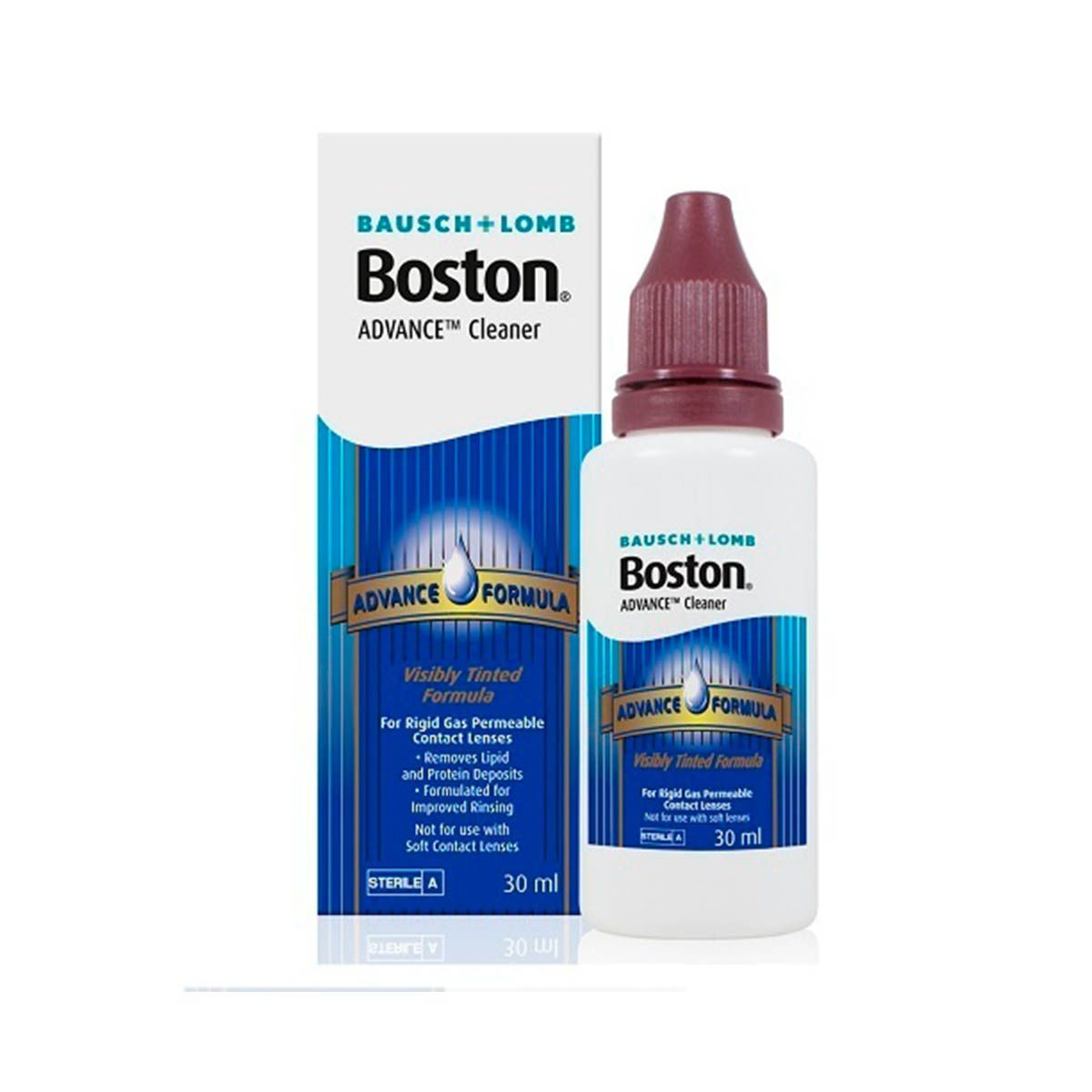 Раствор для жестких газопроницаемых контактных линз BAUSCH+LOMB Boston ADVANCE Cleaner, многофункциональный #1