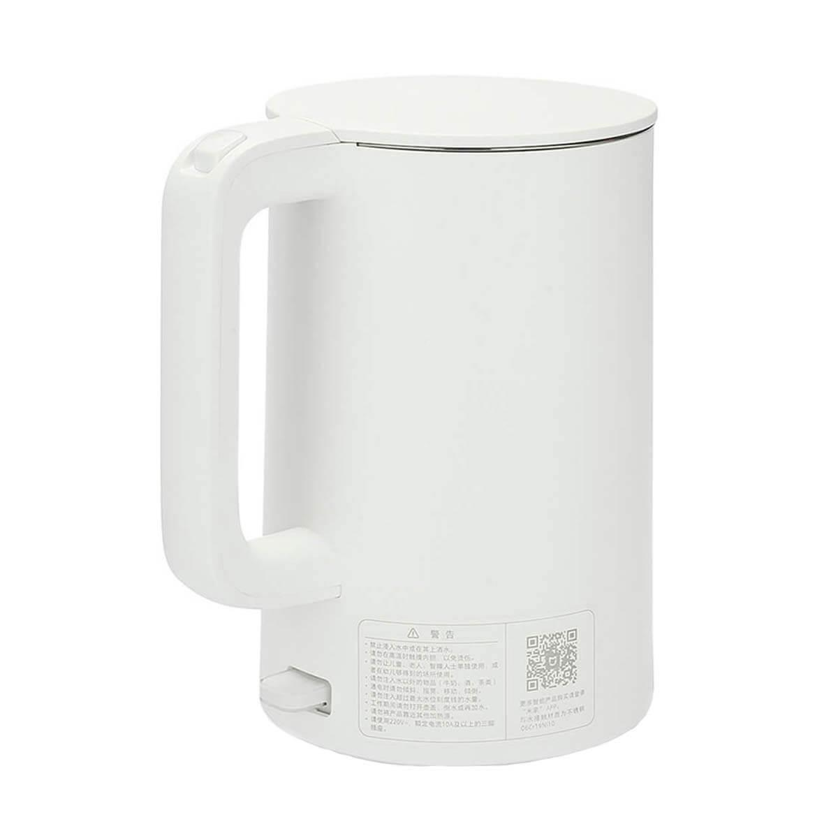 Купить электрический чайник Xiaomi Mi Electric Kettle EU White, Металл