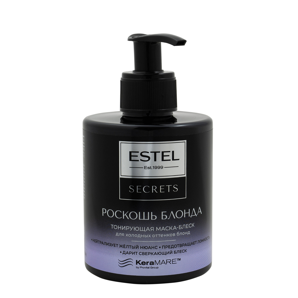 ESTEL SECRETS Роскошь блонда, тонирующая маска-блеск для холодных ...