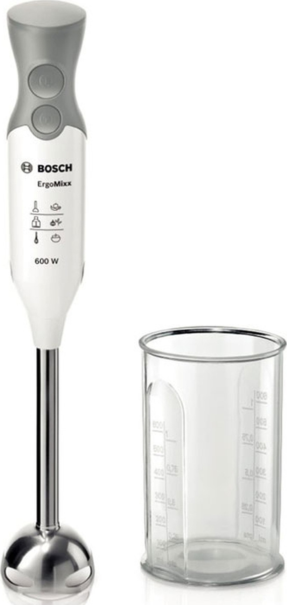 Погружной блендер Bosch ErgoMixx MSM66110, белый, серебристый #1