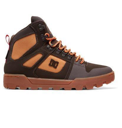 brown dc shoes