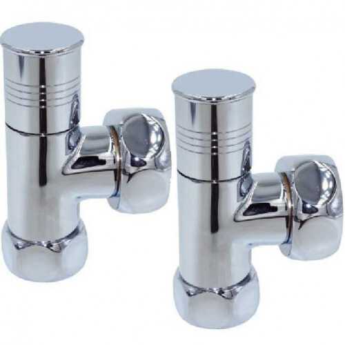 Кран для полотенцесушителя TIM угловой (круг) 1\"-1/2\" BВ (пара) купить ...