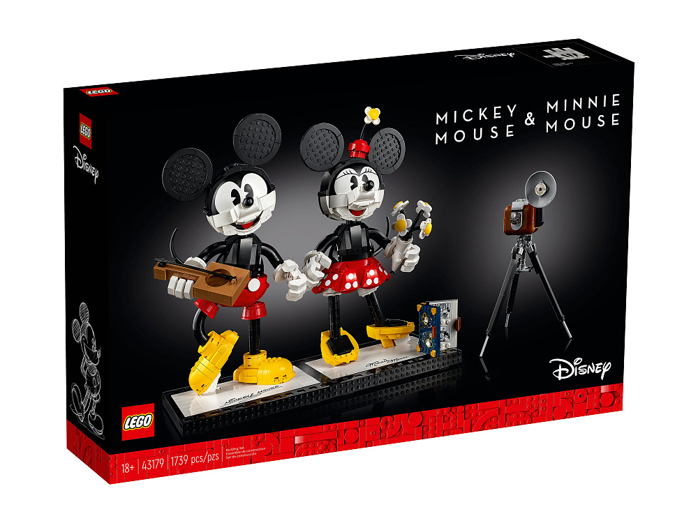Конструктор LEGO Коллекционные наборы Микки Маус и Минни Маус 43179  #1