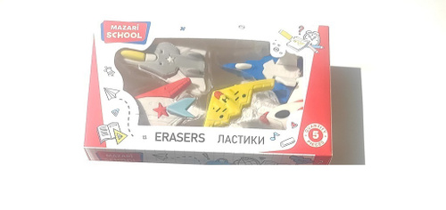 Отзывы на Набор ластиков для простых и цветных карандашей "Мужские ...
