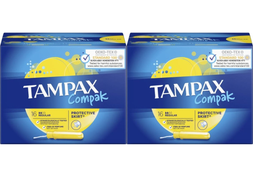 Тампоны с Аппликатором Tampax Compak.