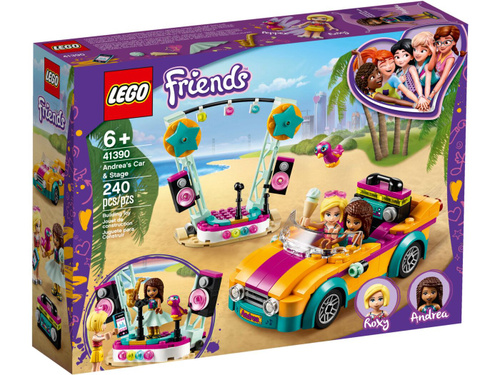 konstruktor lego friends mashina so scenoj andrea 240 detalej