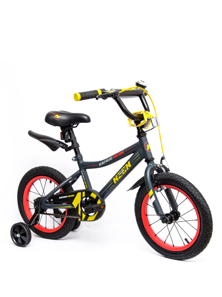 Велосипед 16" SAFARI proff NEON GT9537 2-х колесный, желтый - купить с ...