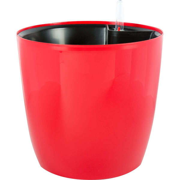Горшок для цветов с автополивом 5 литров красный, Кашпо для цветов ...