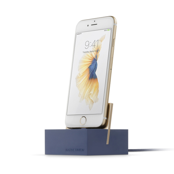 Док-станция Native Union DOCK+-IP-CABLE-MARINE с зарядным кабелем ...