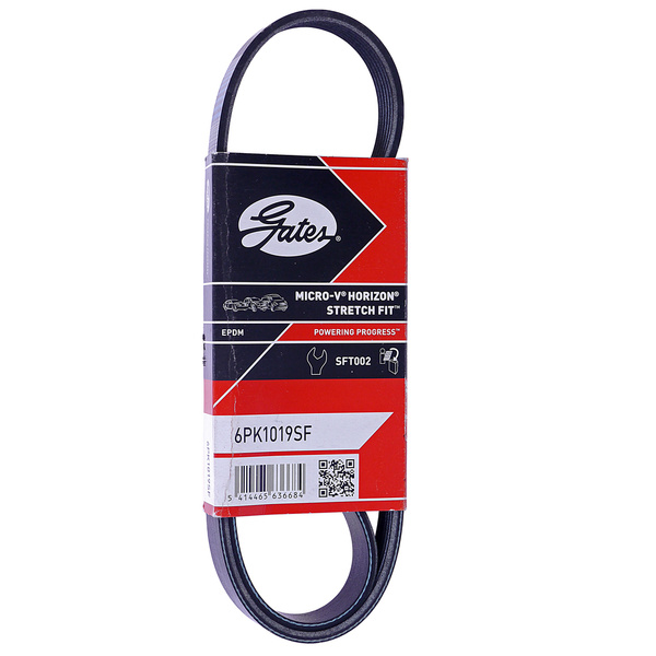 6PK1019SF ремень поликлиновой!\ Ford Fiesta/Fusion 1.25-1.6 01>/Mondeo 1.6Ti 07>, Mazda 2 03>