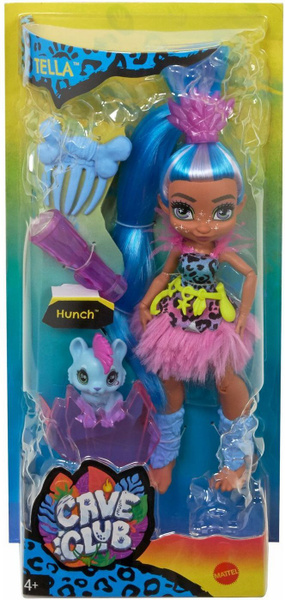 Кукла Mattel Cave Club Телла и волчонок Ханч - купить с доставкой по ...